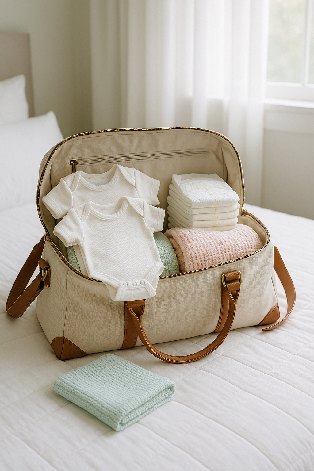 Drittes Trimester: Kliniktasche, Babysachen, Dokumente